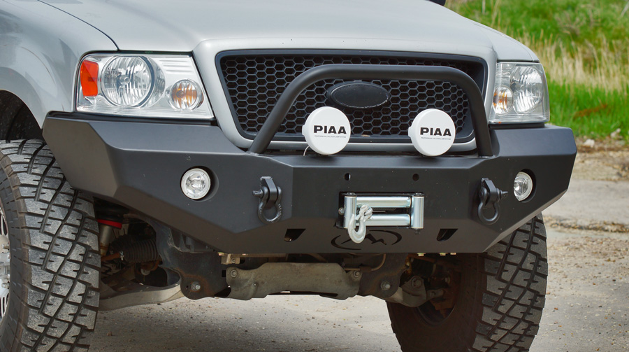Ford f 150 heavy duty front bumper #3